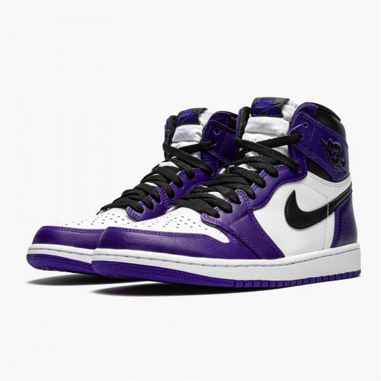 Kixify Nike Air Jordan 1 Retro High Court Purple White Court Purple/White-Black