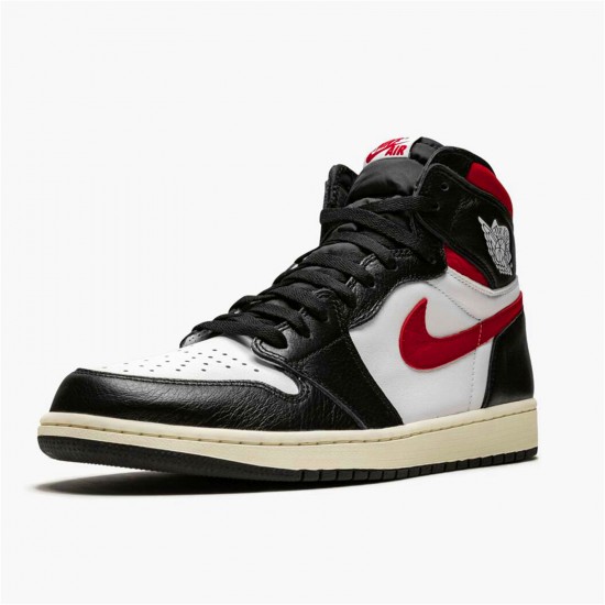 Kixify Nike Air Jordan 1 Retro High Black Gym Red Black/Gym Red-White-Sail