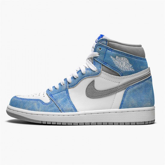 Kixify Nike Air Jordan 1 Retro High OG Hyper Royal Hyper Royal/Light Smoke Grey-White