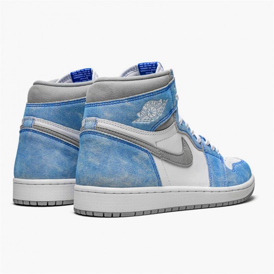 Kixify Nike Air Jordan 1 Retro High OG Hyper Royal Hyper Royal/Light Smoke Grey-White