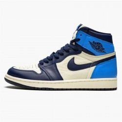 Kixify Nike Air Jordan 1 Retro High Obsidian UNC Sail/Obsidian-University Blue