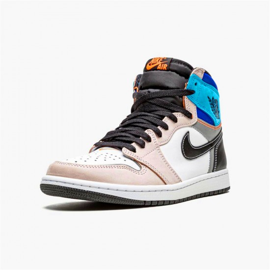 Kixify Nike Air Jordan 1 Retro High OG Prototype  White/Multi-Color-Total Orange