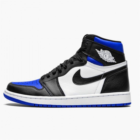 Kixify Nike Air Jordan 1 Retro High Royal Toe Black/White-Game Royal-Black