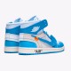 Kixify Nike Air Jordan 1 Retro High Off-White University Blue White/Dark Powder Blue-Cone