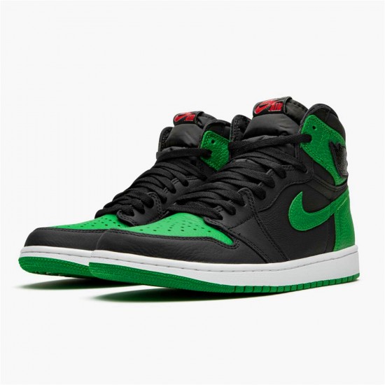 Kixify Nike Air Jordan 1 Retro High Pine Green Black Black/Pine Green-White-Gym Red