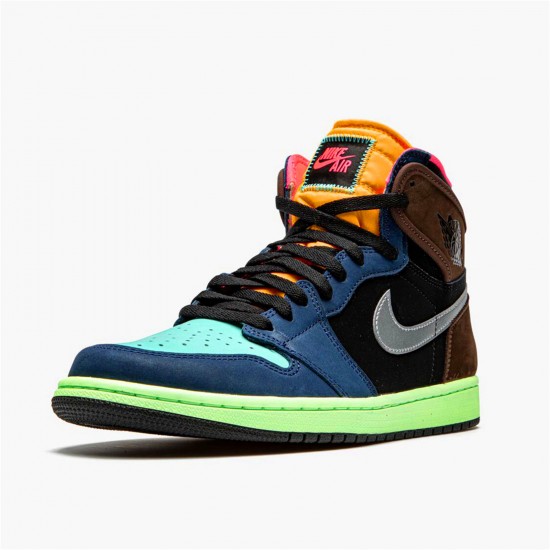 Kixify Nike Air Jordan 1 Retro High Tokyo Bio Hack Baroque Brown/Black-Laser Orange-Racer Pink