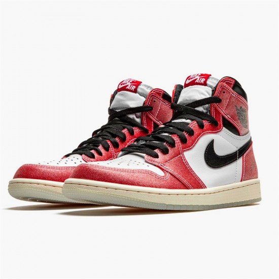 Kixify Nike Air Jordan 1 Retro High Trophy Room Chicago White/Varsity Red-Sail-Black