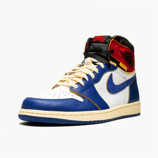 Kixify Nike Air Jordan 1 Retro High Union Los Angeles Blue Toe White/Storm Blue-Varsity Red-Black