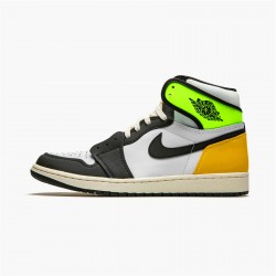 Kixify Nike Air Jordan 1 Retro High White Black Volt University Gold White/Black-Volt-University Gold