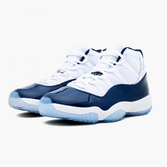 Kixify Nike Air Jordan 11 Retro UNC Win Like 82 White/University Blue-Midnight Navy