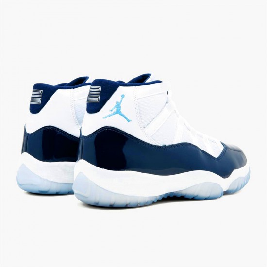 Kixify Nike Air Jordan 11 Retro UNC Win Like 82 White/University Blue-Midnight Navy