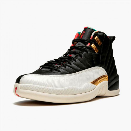 Kixify Nike Air Jordan 12 Retro Chinese New Year (2019) Black/True Red-Sail-Metallic Gold