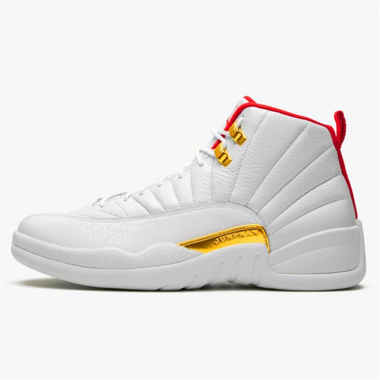 Kixify Nike Air Jordan 12 Retro FIBA (2019) White/University Red-Metallic Gold