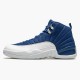 Kixify Nike Air Jordan 12 Retro Indigo Stone Blue/Legend Blue-Obsidian