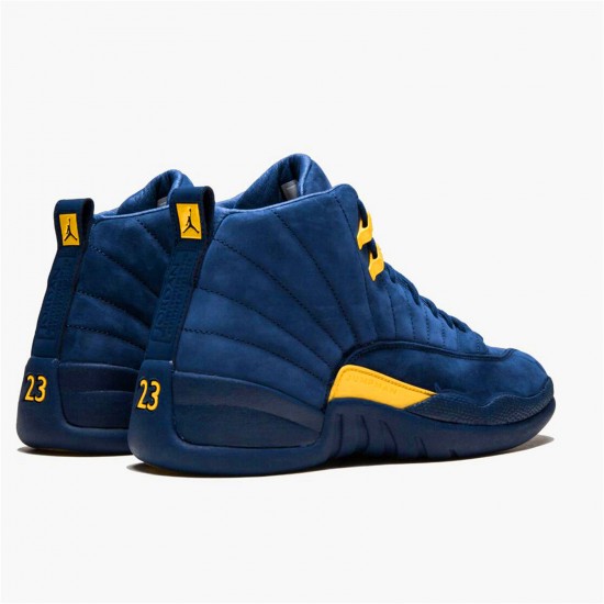 Kixify Nike Air Jordan 12 Retro Michigan College Navy/Amarillo