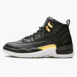 Kixify Nike Air Jordan 12 Retro Black Metallic Gold White (W) Black/Metallic Gold-White