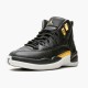 Kixify Nike Air Jordan 12 Retro Black Metallic Gold White (W) Black/Metallic Gold-White