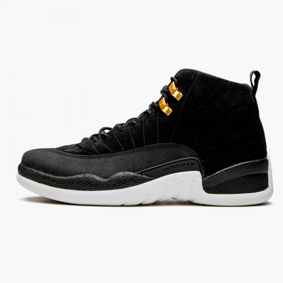 Kixify Nike Air Jordan 12 Retro Reverse Taxi Black/White-Taxi-Black