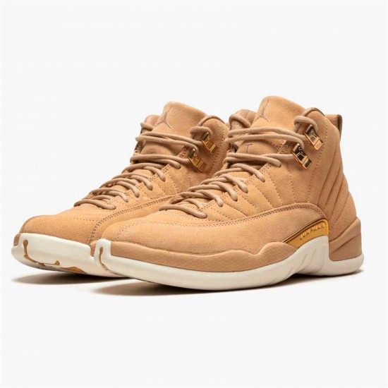 Kixify Nike Air Jordan 12 Retro Vachetta Tan (W) Vachetta Tan/Metallic Gold-Sail