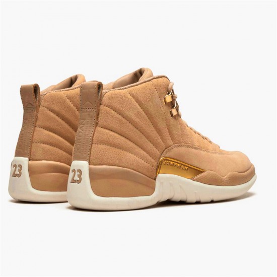 Kixify Nike Air Jordan 12 Retro Vachetta Tan (W) Vachetta Tan/Metallic Gold-Sail