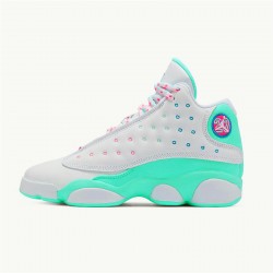 Kixify Nike Air Jordan 13 Retro White Soar Green Pink (GS) White/Soar-Green-Pink