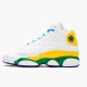 Kixify Nike Air Jordan 13 Retro Playground (GS) White/Black-Court Purple-Total Orange-Pine Green