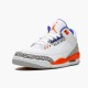 Kixify Nike Air Jordan 3 Retro Knicks White/Old Royal-University Orange-Tech Grey