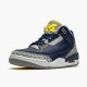 Kixify Nike Air Jordan 3 Retro Michigan PE Black/University Gold-Cement Grey