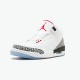 Kixify Nike Air Jordan 3 Retro Free Throw Line White Cement White/White-Fire Red-Black