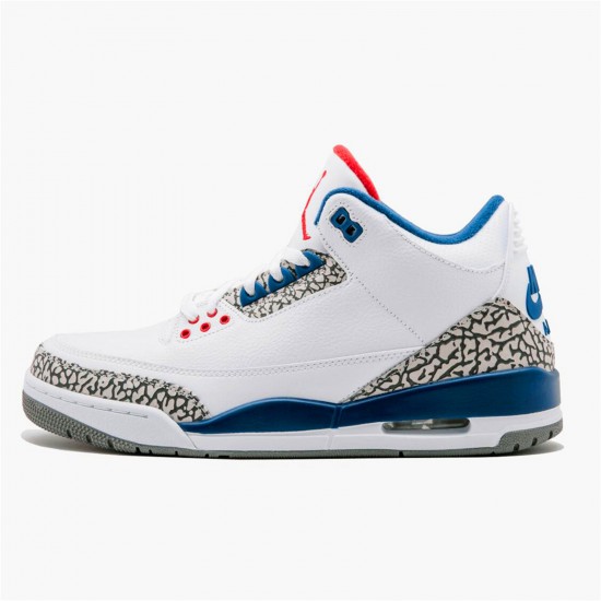 Kixify Nike Air Jordan 3 Retro True Blue (2016) White/True Blue-Varsity Red