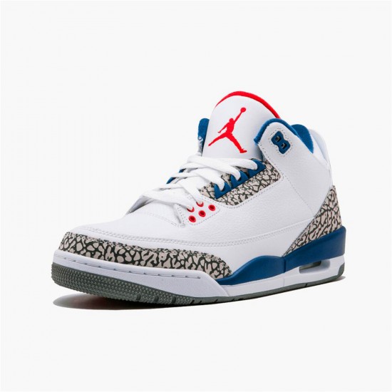 Kixify Nike Air Jordan 3 Retro True Blue (2016) White/True Blue-Varsity Red