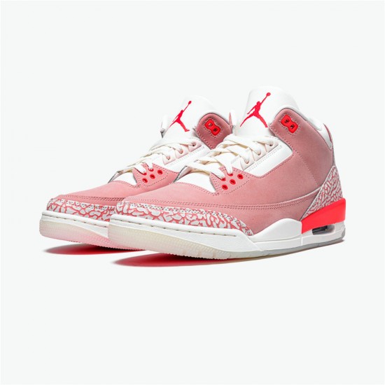 Kixify Nike Air Jordan 3 Retro Rust Pink (W) Sail/Rust Pink-White-Crimson