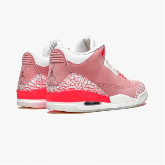 Kixify Nike Air Jordan 3 Retro Rust Pink (W) Sail/Rust Pink-White-Crimson