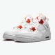 Kixify Nike Air Jordan 4 Retro Metallic Orange White/Metallic Silver-Team Orange