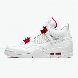 Kixify Nike Air Jordan 4 Retro Metallic Red White/Metallic Silver-University Red