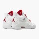 Kixify Nike Air Jordan 4 Retro Metallic Red White/Metallic Silver-University Red