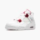 Kixify Nike Air Jordan 4 Retro Metallic Red White/Metallic Silver-University Red