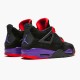 Kixify Nike Air Jordan 4 Retro Raptors (2018) Black/Court Purple-University Red