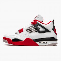 Kixify Nike Air Jordan 4 Retro Fire Red (2020) White/Black-Tech Grey-Fire Red