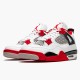 Kixify Nike Air Jordan 4 Retro Fire Red (2020) White/Black-Tech Grey-Fire Red