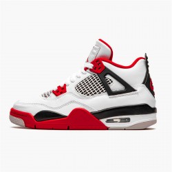 Kixify Nike Air Jordan 4 Retro Fire Red 2020 (GS) White/Black-Tech Grey-Fire Red