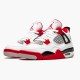 Kixify Nike Air Jordan 4 Retro Fire Red 2020 (GS) White/Black-Tech Grey-Fire Red