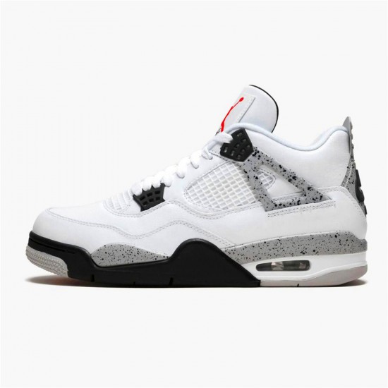 Kixify Nike Air Jordan 4 Retro White Cement (2016) White/Fire Red-Black-Tech Grey