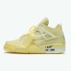 Kixify Nike Air Jordan 4 Retro Off-White Sail (W) Sail/Muslin-White-Black