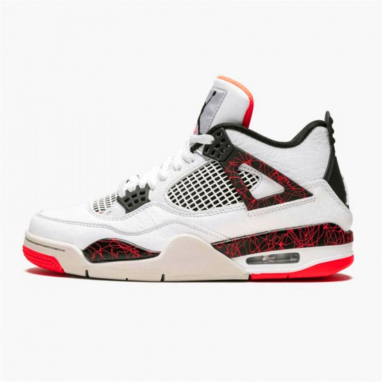 Kixify Nike Air Jordan 4 Retro Flight Nostalgia White/Black-Bright Crimson-Pale Citron