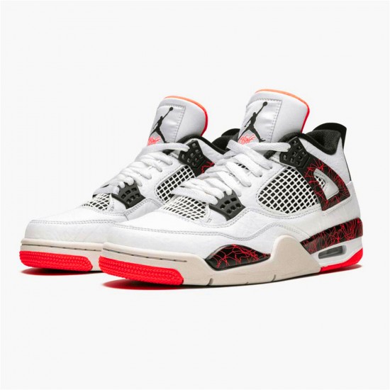 Kixify Nike Air Jordan 4 Retro Flight Nostalgia White/Black-Bright Crimson-Pale Citron