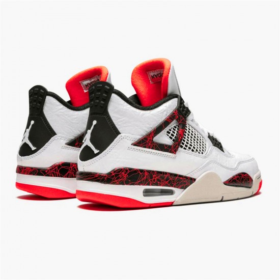 Kixify Nike Air Jordan 4 Retro Flight Nostalgia White/Black-Bright Crimson-Pale Citron