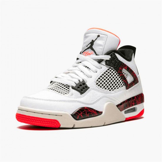 Kixify Nike Air Jordan 4 Retro Flight Nostalgia White/Black-Bright Crimson-Pale Citron