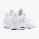 Kixify Nike Air Jordan 4 Retro Pure Money (2017) White/Metallic Silver-Pure Platinum