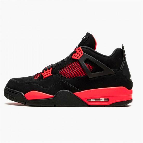 Kixify Nike Air Jordan 4 Retro Red Thunder Black/Multi-Color-Multi-Color-Crimson